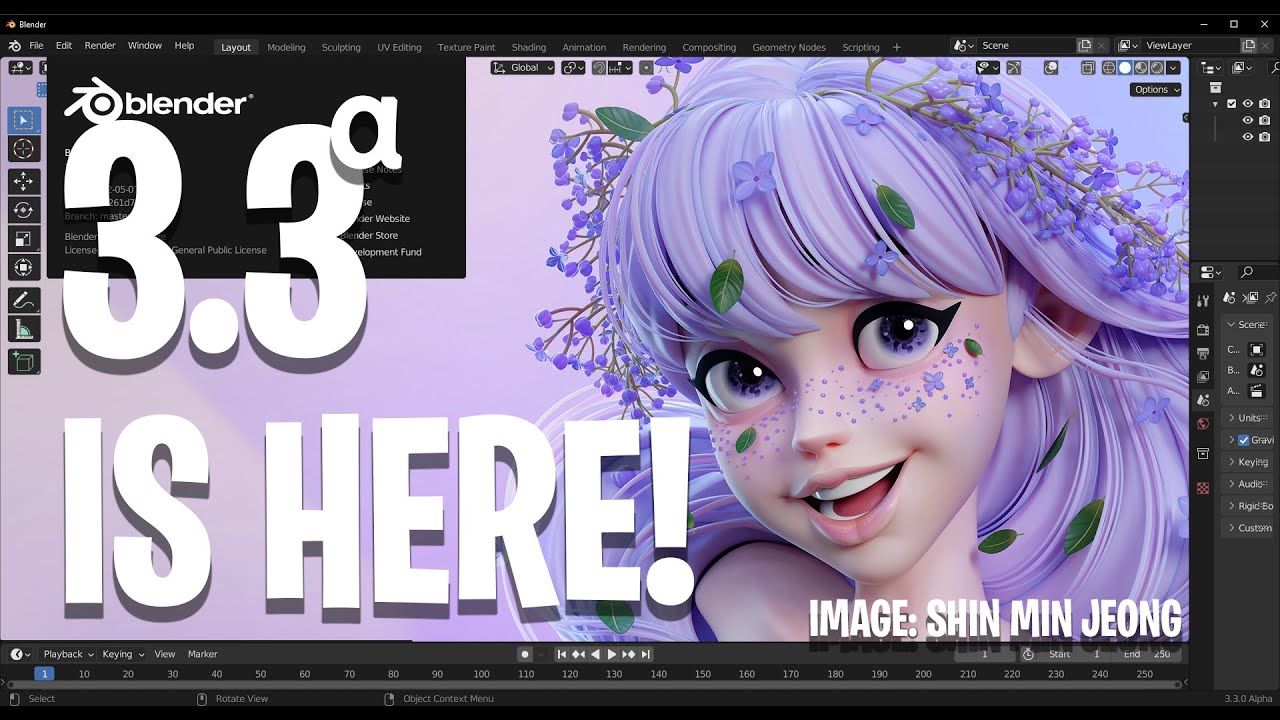 Blender 3.3 Alpha Is Here -  New & Upcoming Features!