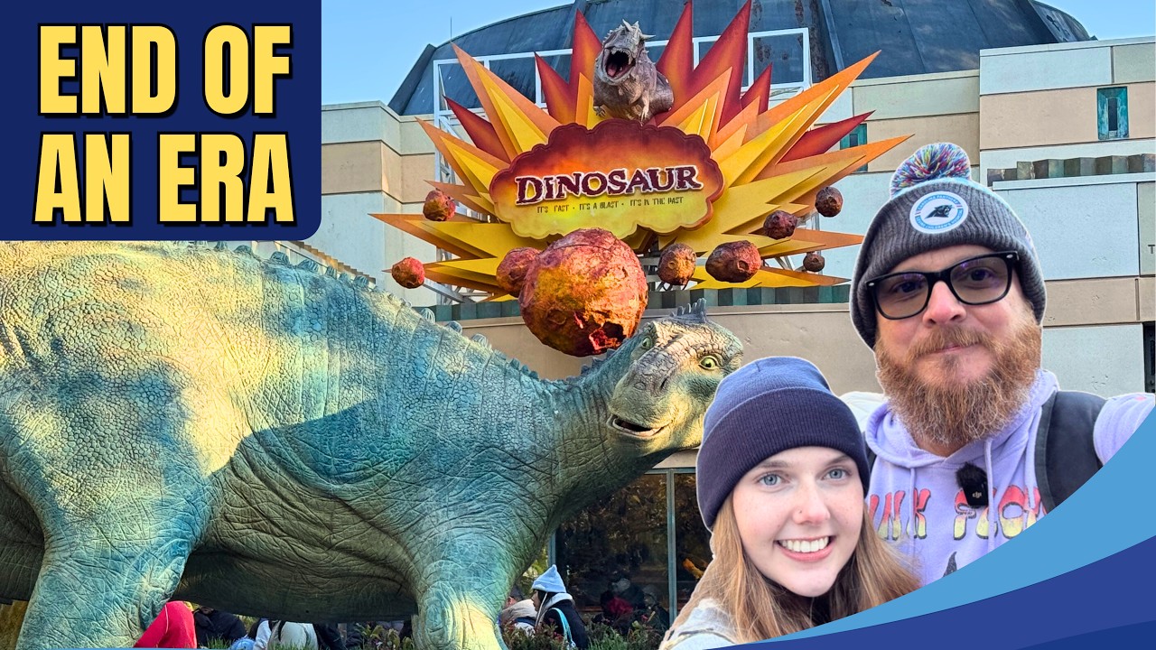 Dinosaur Closing Night | Final Ride, Farewell to Restaurantosaurus