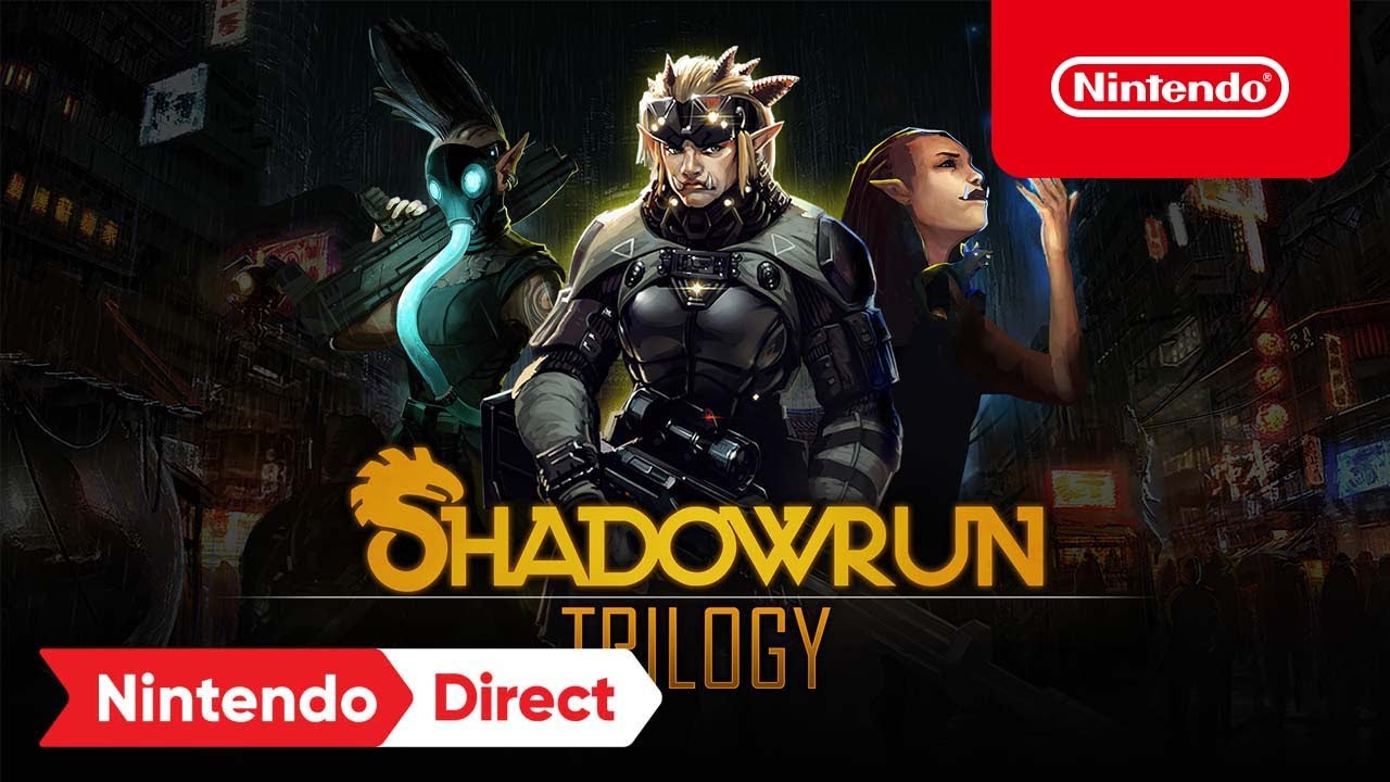 Shadowrun Trilogy &ndash; Announcement Trailer &ndash; Nintendo Switch