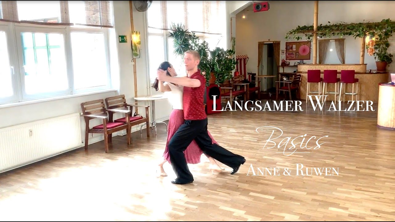 Langsamer Walzer Basics - Rechtsdrehung, Damensolo & Linksdrehung