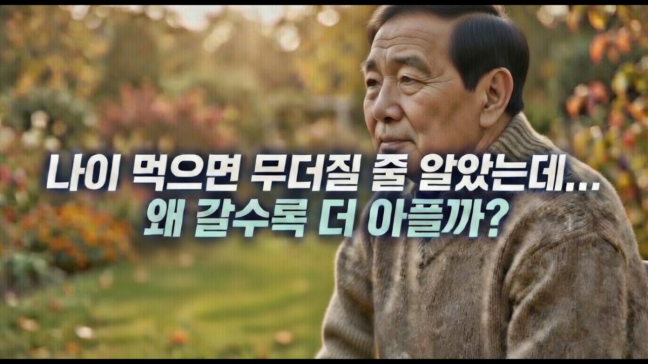 나이 먹어도 마음 상처는 왜 아플까 어떤 풍파에도 흔들리지 않는 시니어 강철 멘탈 습관 5가지
