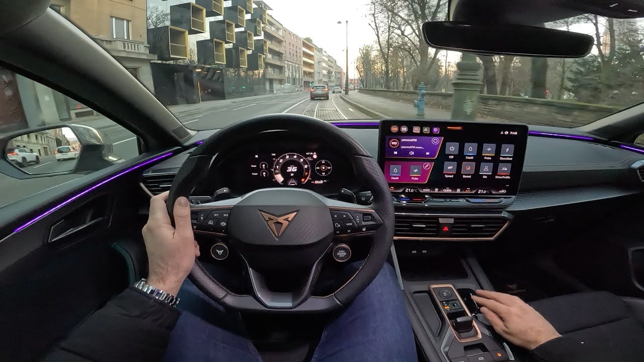 New CUPRA LEON FACELIFT - POV test drive CITY & HIGHWAY (1.5 eTSI)