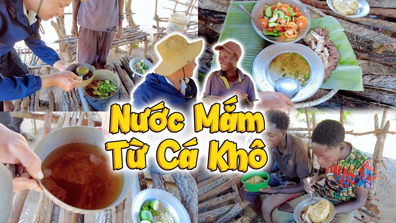 Cuối Cùng ĐÃ CHẾ BIẾN THÀNH CÔNG NƯỚC MẮM VIỆT NAM Có Thể Bảo Quản Được Trong 3 Tháng