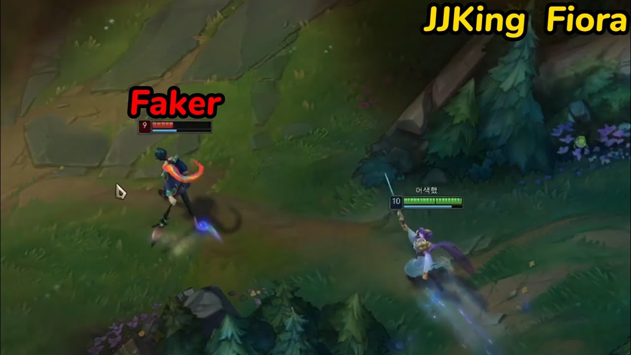 JJKing Fiora: He Found Faker!!! *INSANE COMEBACK*