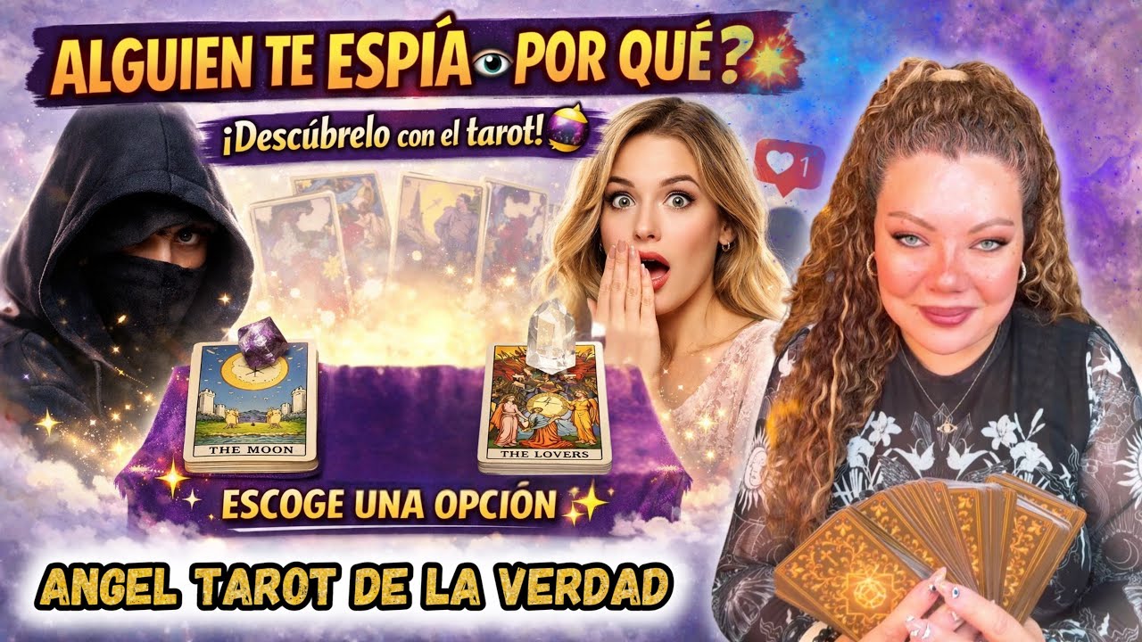 🔮¿QUIÉN TE ESPÍA Y POR QUÉ?👁️DESCÚBRELO AQUÍ 💥EL TAROT LO REVELA🔮