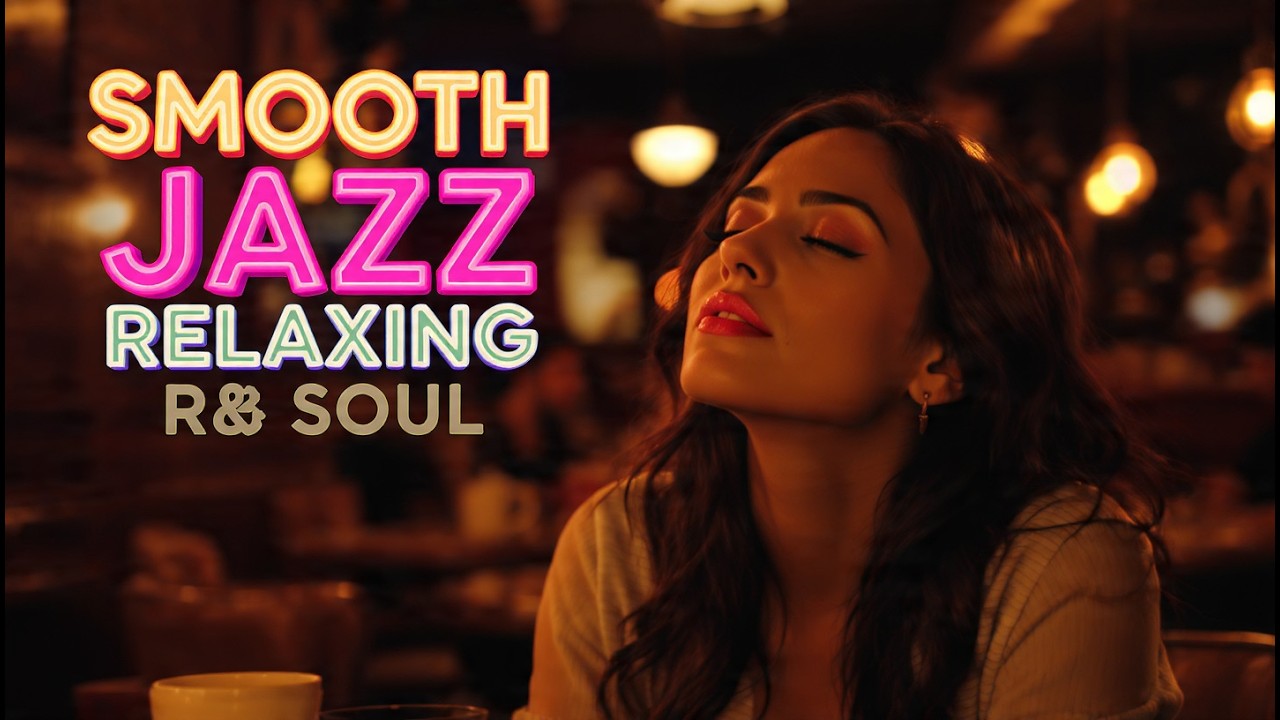 Smooth Jazz Soul Serenity 🎷 Chill R&B Lounge Music for Relaxation and Focus Flow