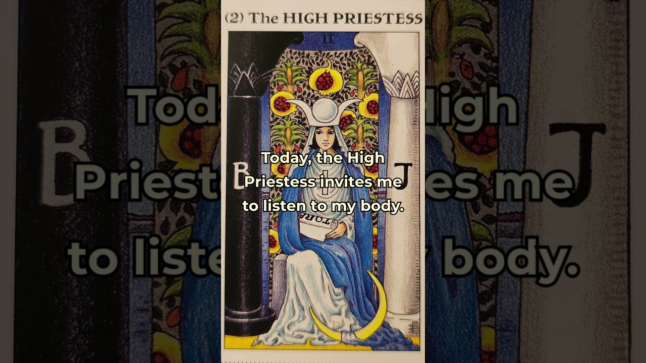 The High Priestess-Journal Reflection 
