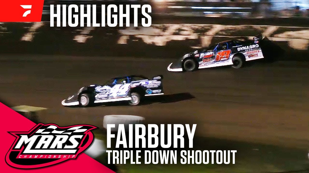 Triple Down Shootout | MARS Late Models at Fairbury Speedway 8/31/24 | Highlights