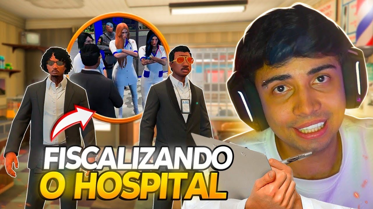 VIREI DEPUTADO FEDERAL e FISCALIZEI o HOSPITAL 👨‍⚖️ JILSU no GTA RP
