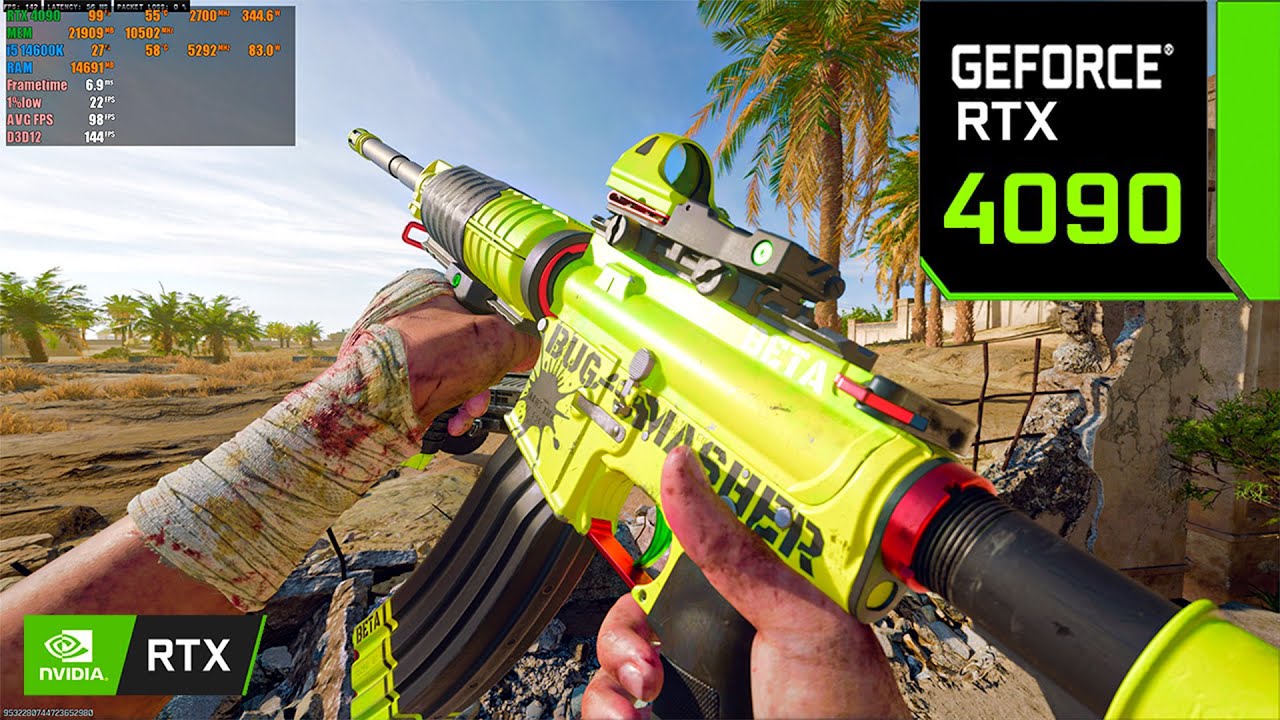 Call of Duty : Black Ops 6 | RTX 4090 24GB ( 4K Maximum Settings DLAA ON )