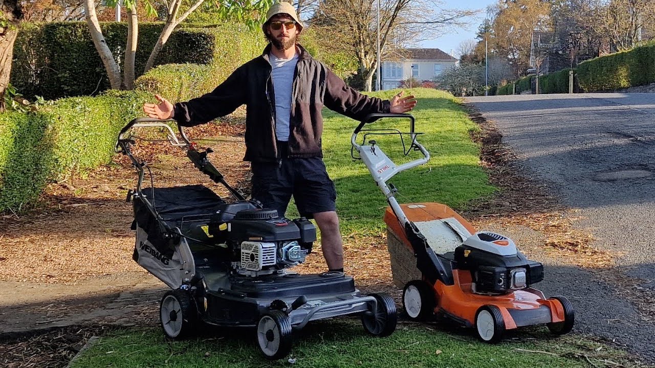 We bought the most powerful push lawn mower in the world! | Munro's Maintenance Ep.20