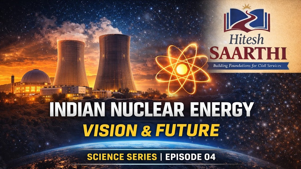 Indian Nuclear Energy & Future Vision | Science Series | Episode 04 | UPSC & GPSC | Hitesh Saarthi