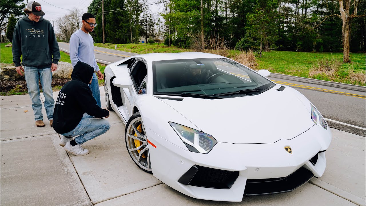 Surprising my BIGGEST FAN with a Lamborghini Aventador, Huracan, Lifted Trucks, and so much more!!!