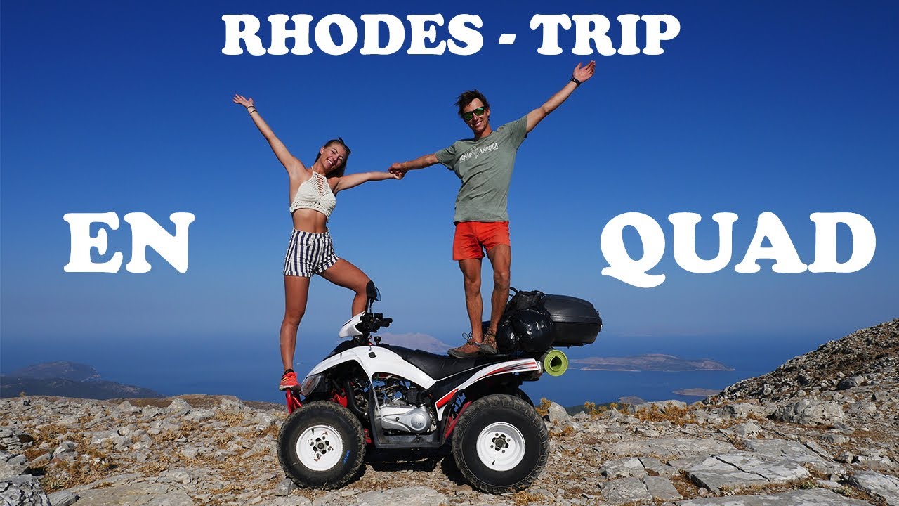VISITER L'ILE DE RHODES EN QUAD ! #GRECE EN 2022