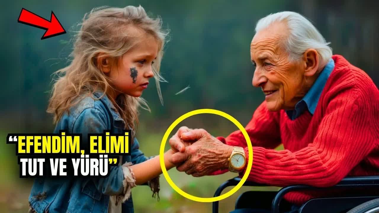 “Tut elimi, yürü” dedi kız. Yaşlı milyoner alay etti… ama sonra olan şok etti!