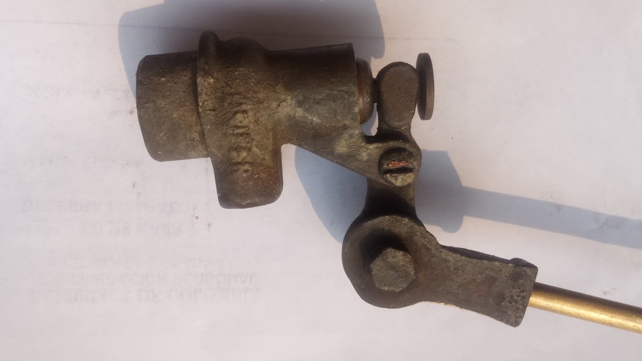 Mantenimiento válvula tanque aéreo.