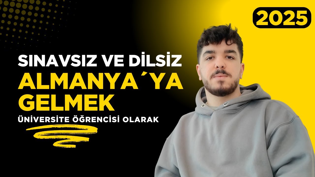 Almanya’da Üniversite Okumak | Şartlı Kabul ile Üniversite ve Sürecin İşleyişi | 2025