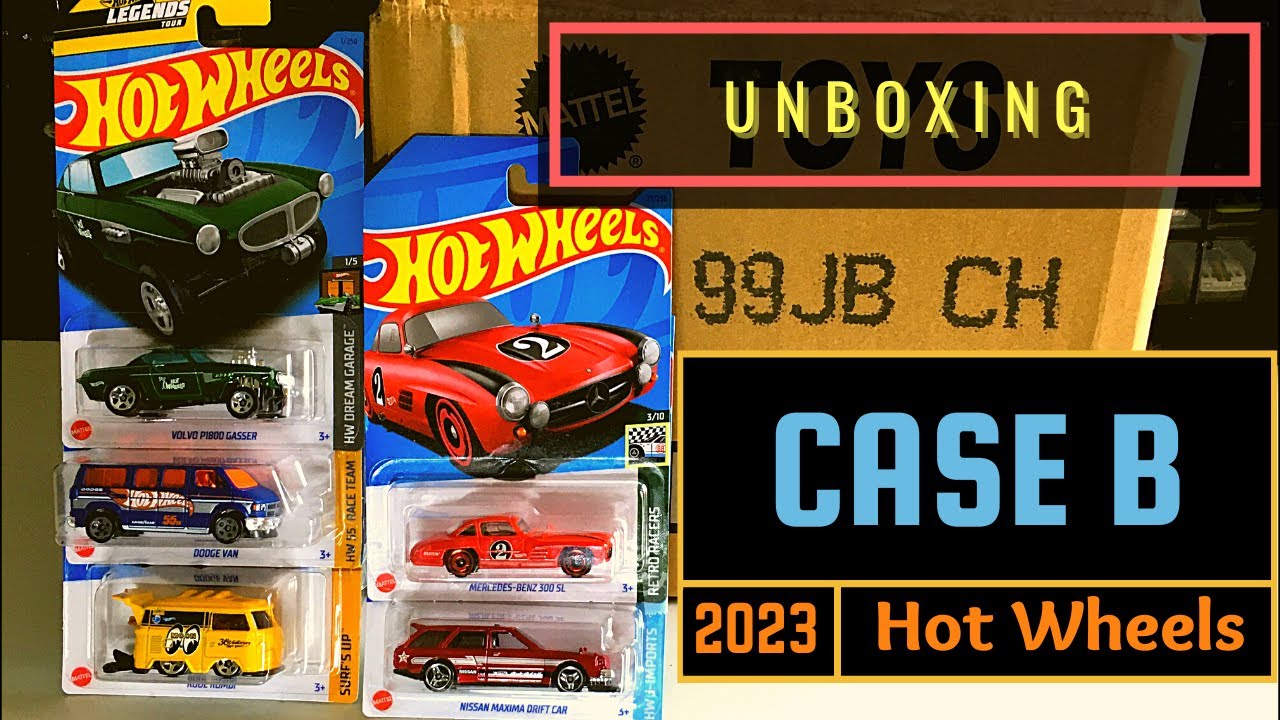 Unboxing - Hot Wheels 2023 Case B