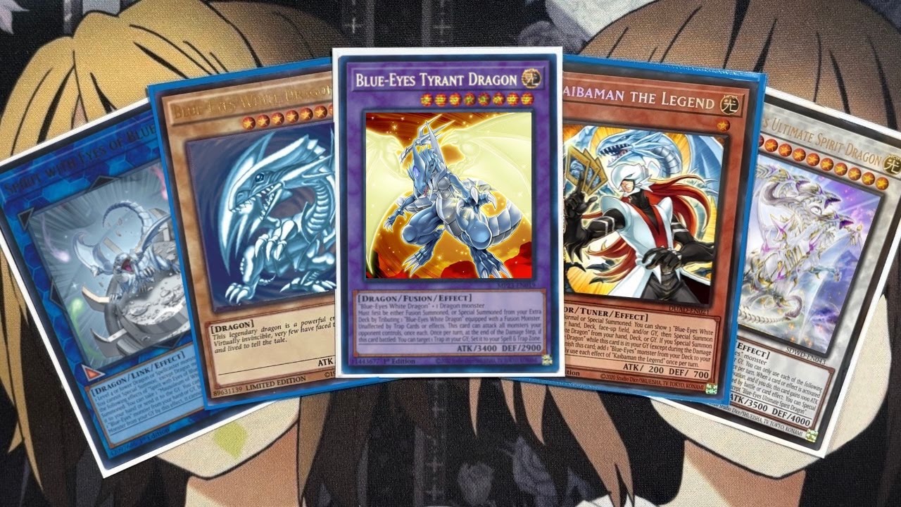 Мой профиль колоды Yugioh Pure Blue-Eyes White Dragon на октябрь 2025 г.