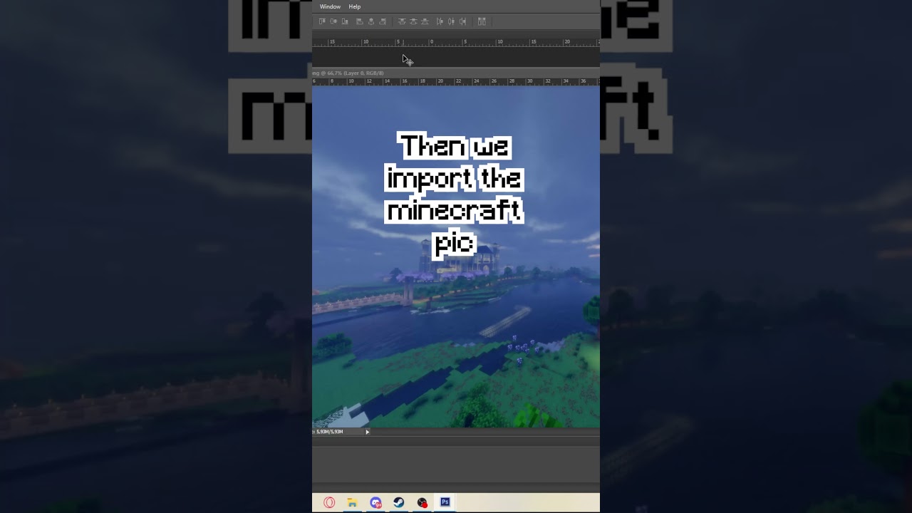 Photoshop Minecraft tutorial 