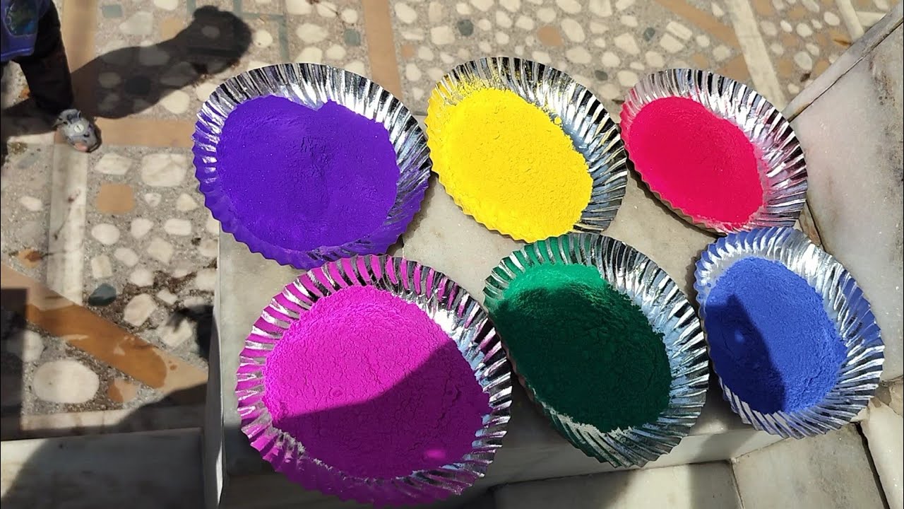 Family sathe holi celebration / khushi mistry vlog 