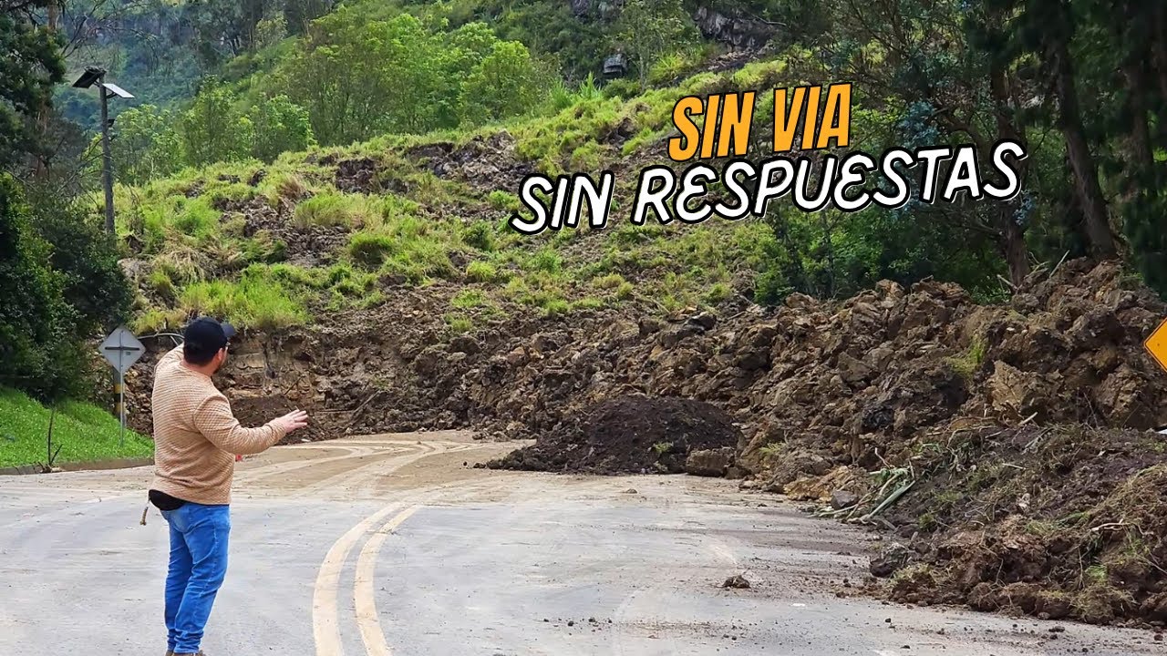 Sin vía, sin respuestas | Así está la vía al llano en el sector Caraza