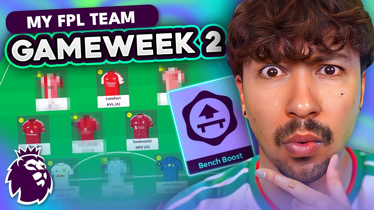 Состав на 2-й тур FPL | Использовать ли &laquo;Bench Boost&raquo;? 🤔 Трансферы и капитан