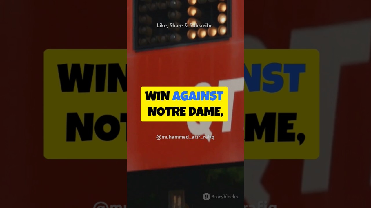 Notre Dame's Shocking Loss to Northern Illiniois: Top 15 Upset! #facts #news #viral #Football