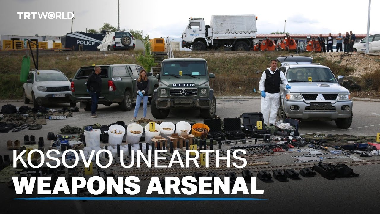 Kosovo uncovers weapons; leaders dispute amid attack aftermath