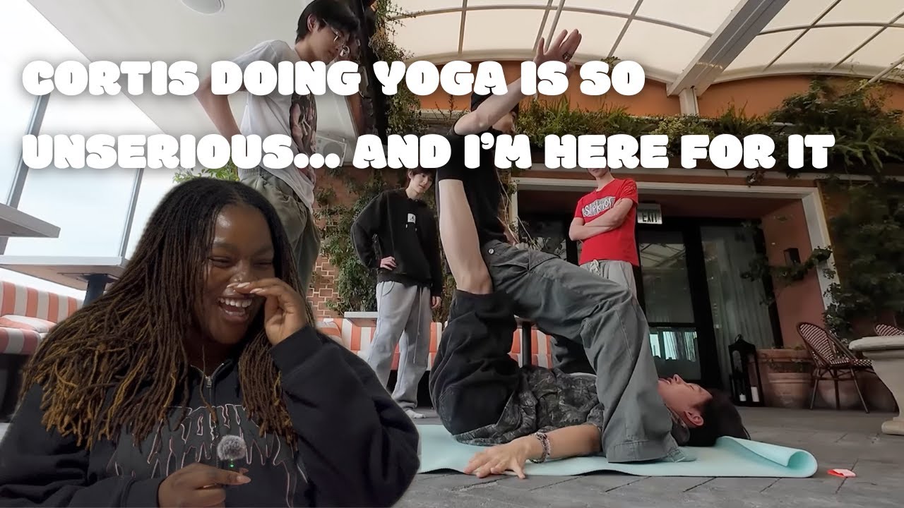 CORTIS YOGA CHALLENGE VLOG REACTION