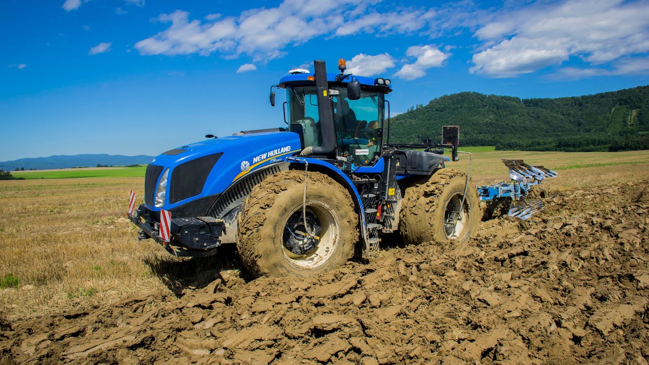 New Holland T9.560 s Lemken VariTitan 10