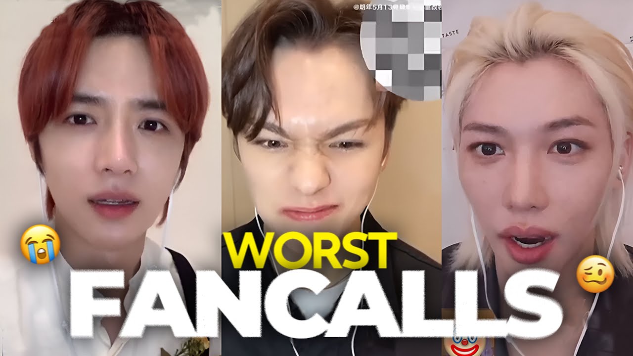the CRINGIEST kpop fancalls ever