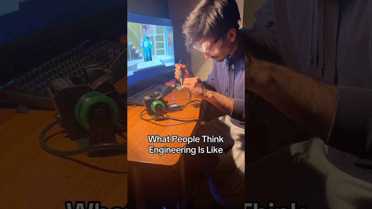 What People Think Engineering Is Like VS Reality