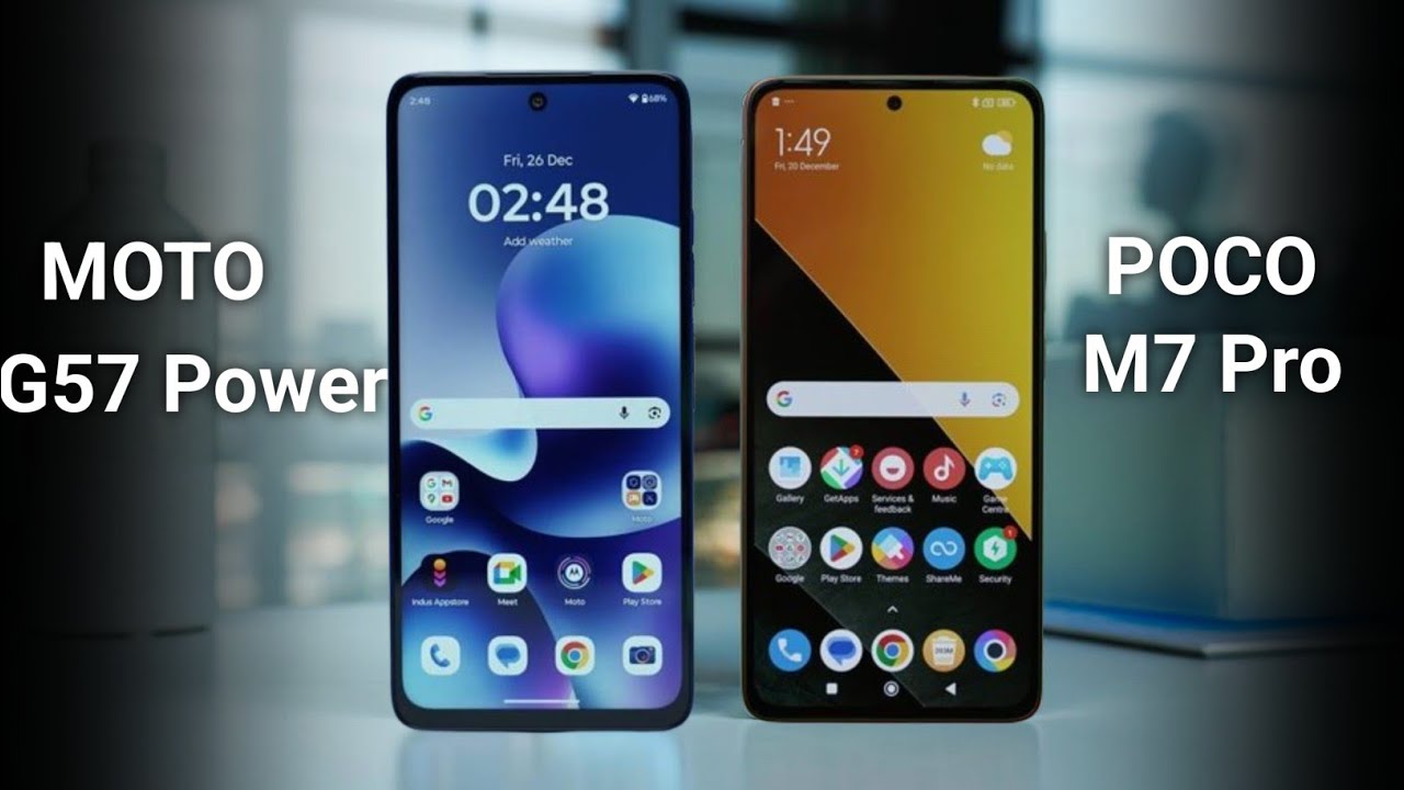 Best Phone Under 15000 in 2026🔥Moto G57 Power vs Poco M7 Pro Comparison