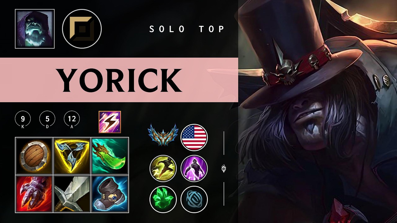 Yorick Top vs Aurora - NA Challenger Patch 26.04