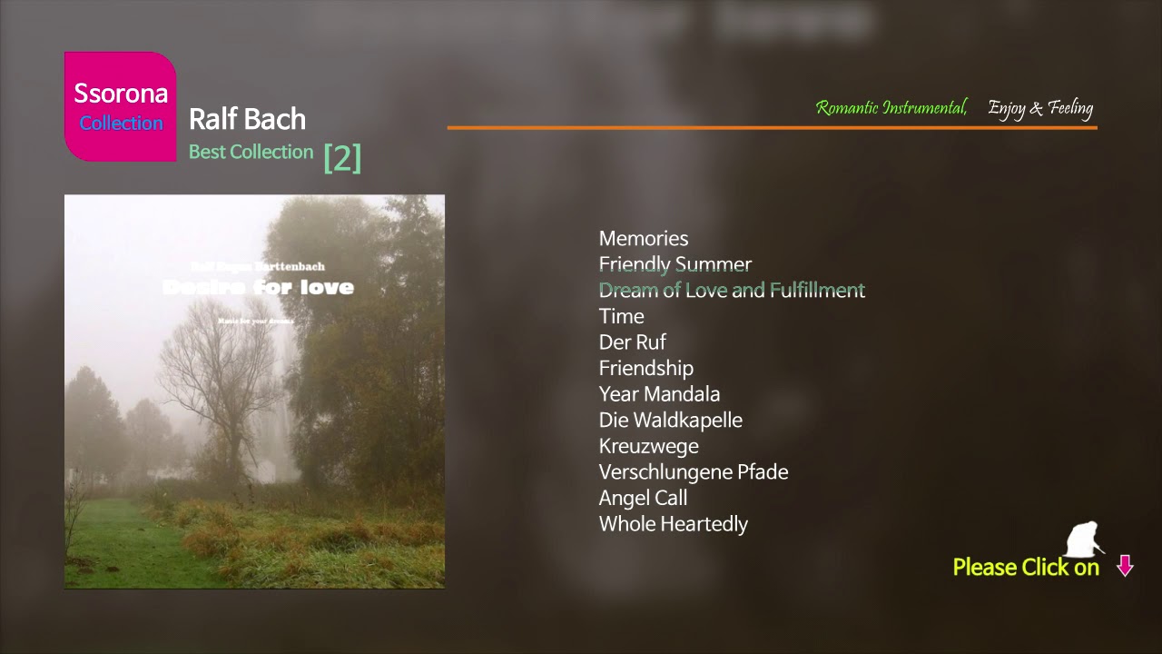 B-219 Ralf Bach [Best Collection 02].....LP Style 12 Tracks