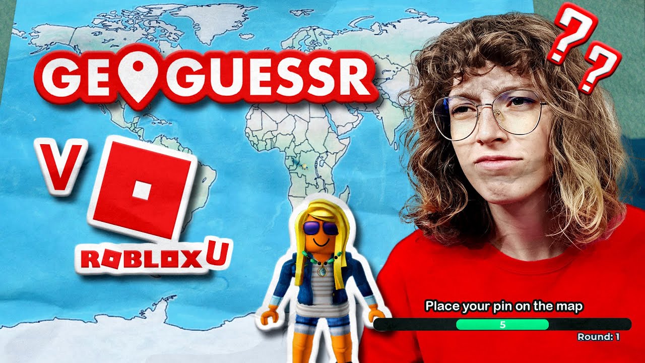 Zkusila jsem GEOGUESSR v ROBLOXU... BYL TO ZÁŽITEK😭