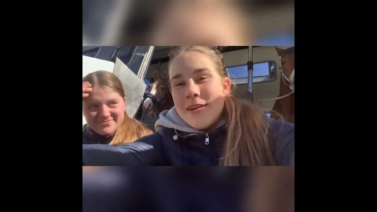Onderweg naar de finale van de springcompetitie!!