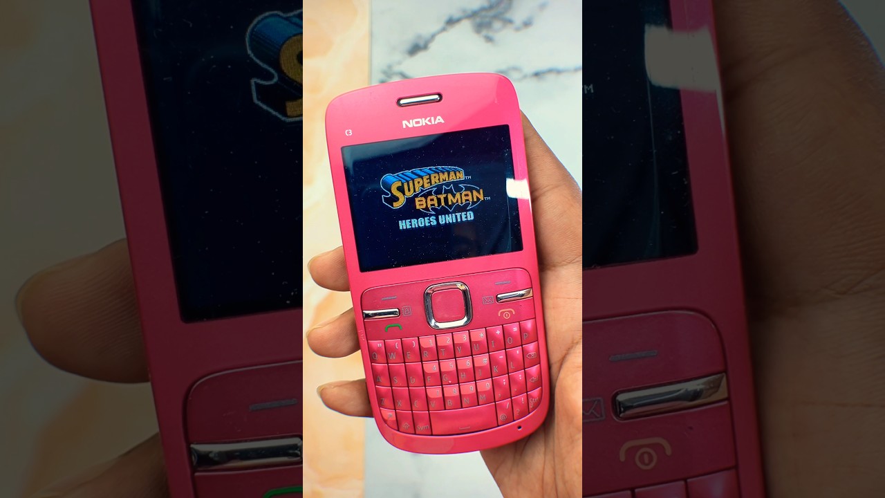 POV: Playing JAVA Games on Nokia C3-00 From 2010