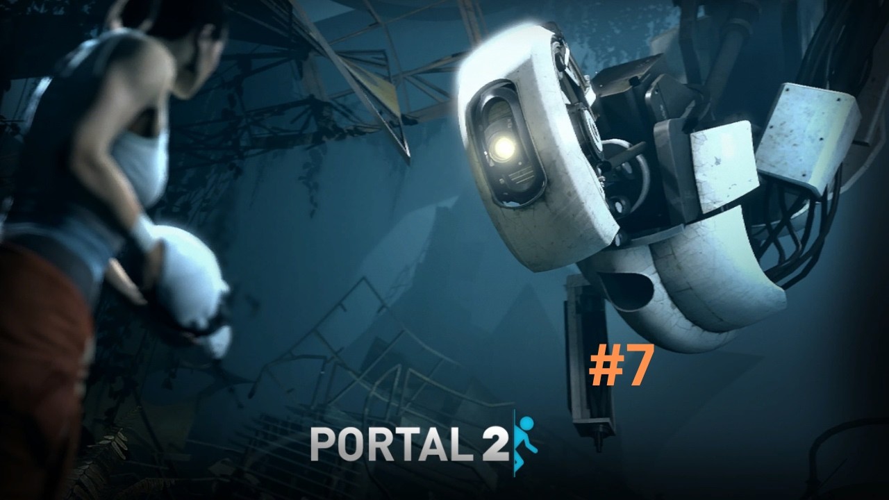 Wheatley now controls the Aperture Science Enrichment Center. Portal 2 Part 7