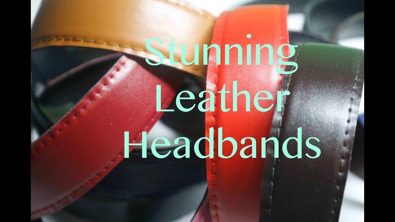 Stunning Leather Headbands for Teens