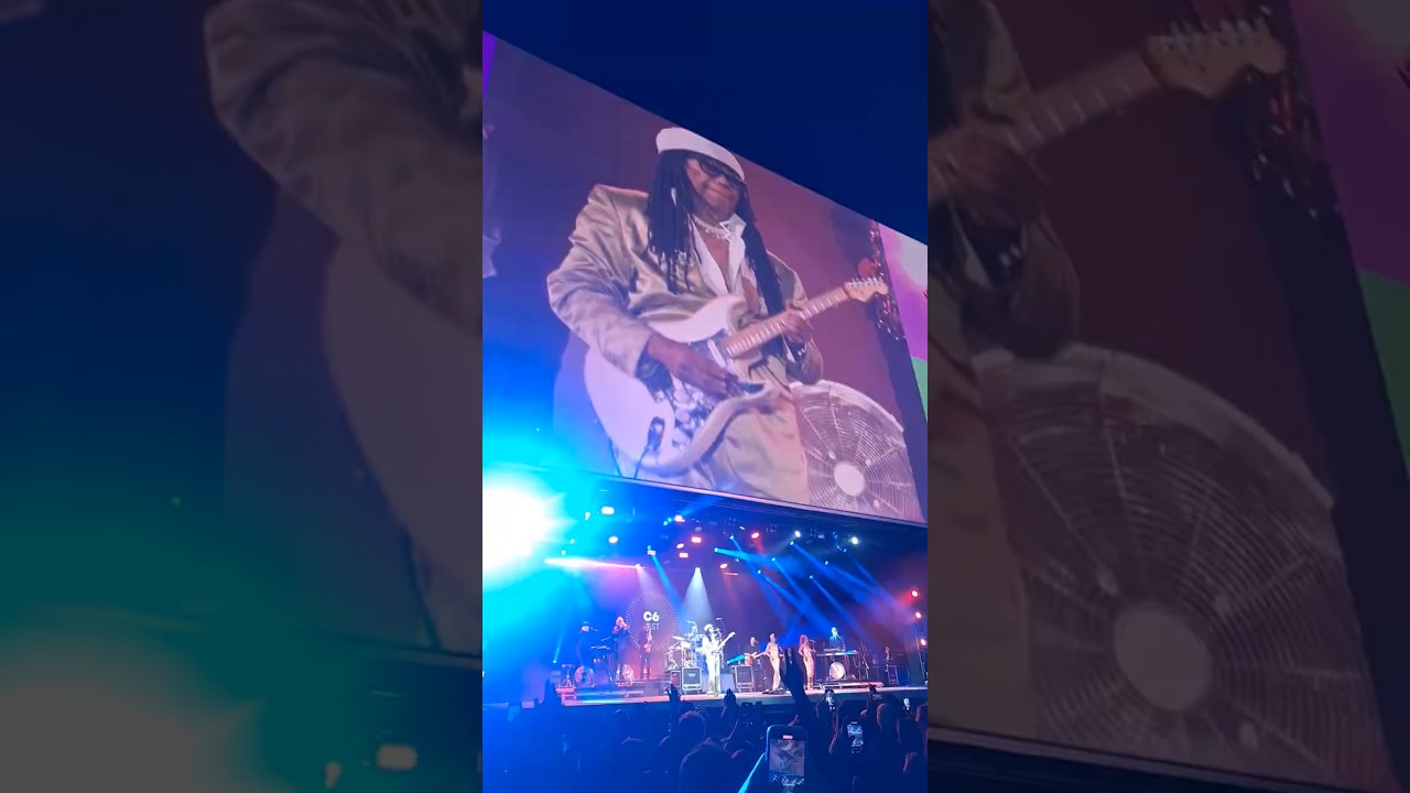 Nile Rodgers & Chic – Let's Dance (David Bowie) – Live – Ibirapuera, São Paulo, Brasil