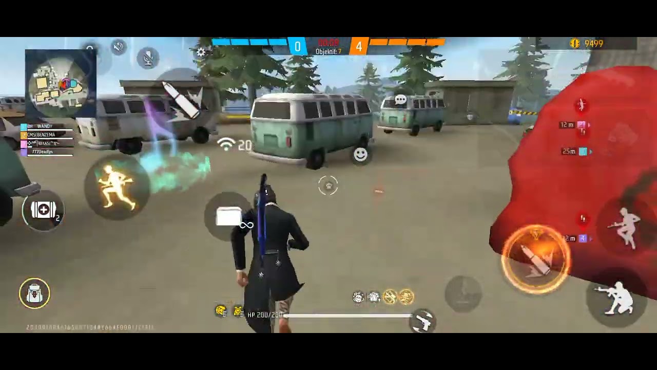 Momen epic comeback sampai bikin musuh afk#freefire #freefiremax 