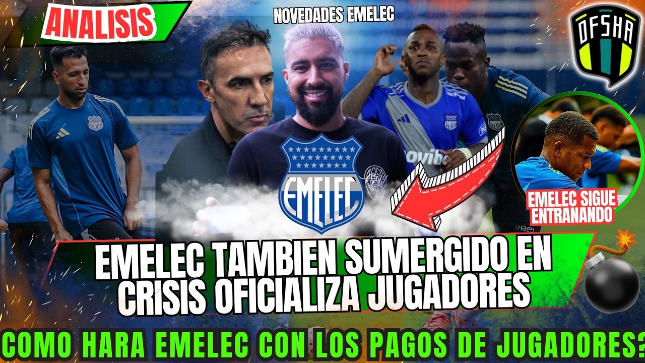 EMELEC EN CRISIS PERO CON NUEVOS REFUERZOS PARA EL 2026 - QUE PASA CON MILLER BOLAÑOS?
