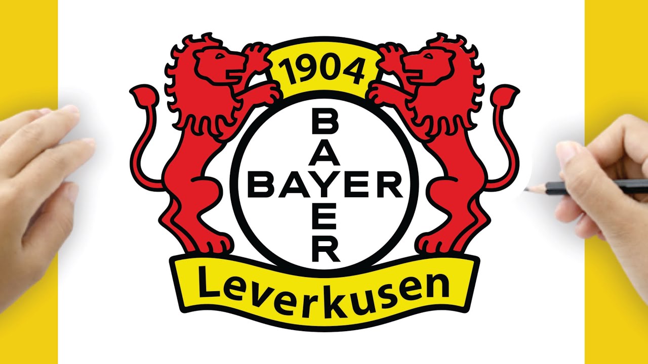 How to Draw the Bayer Leverkusen FC Logo | Step-by-Step Tutorial