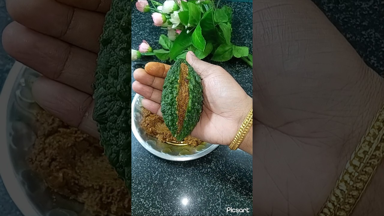 #viral Bharva Karela🔥👍#recipe #youtube #trending #shotrs #food #cooking #ytshorts#homemade karela#yt
