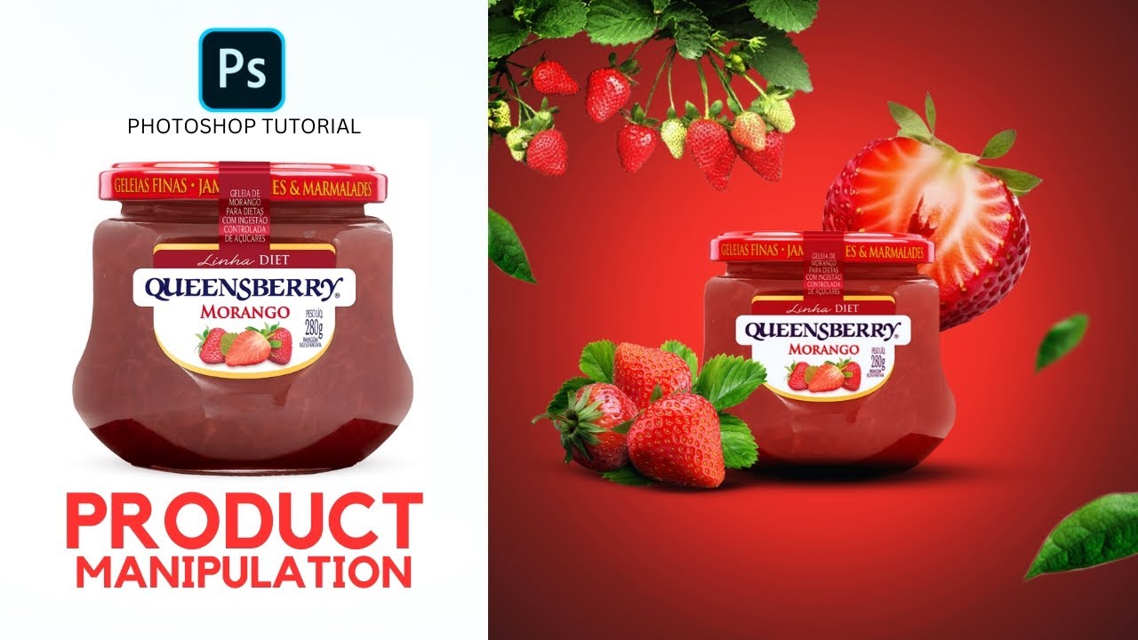 How to create Product Manipulation Photoshop Tutorial