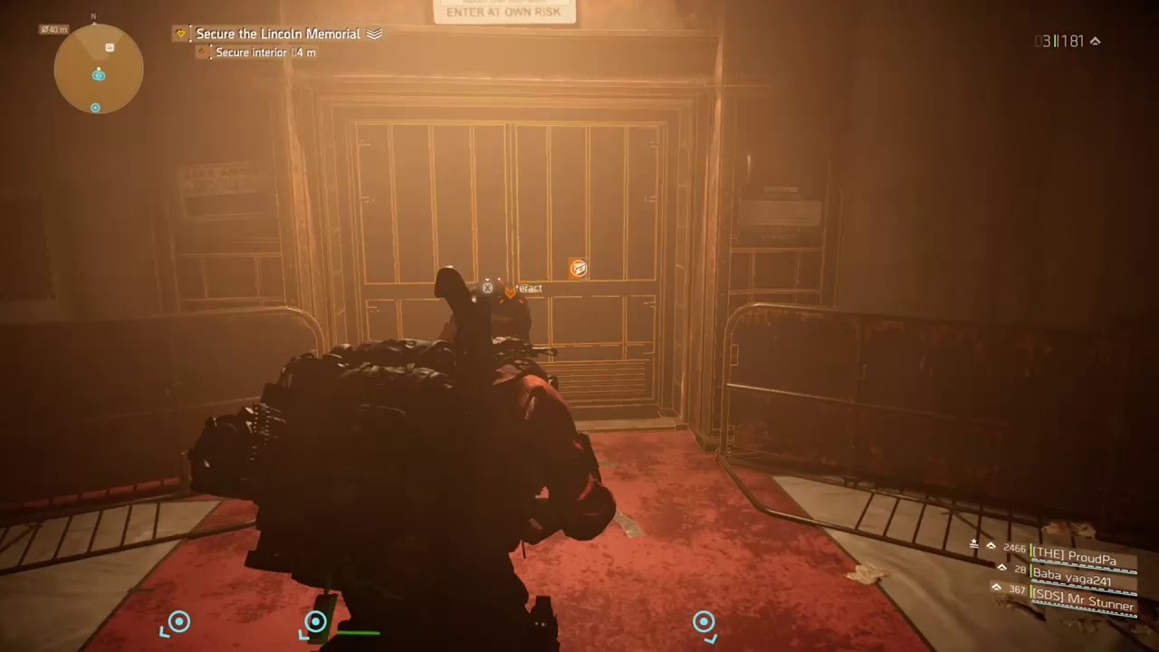 Division 2/ rogue agent gameplay during mission