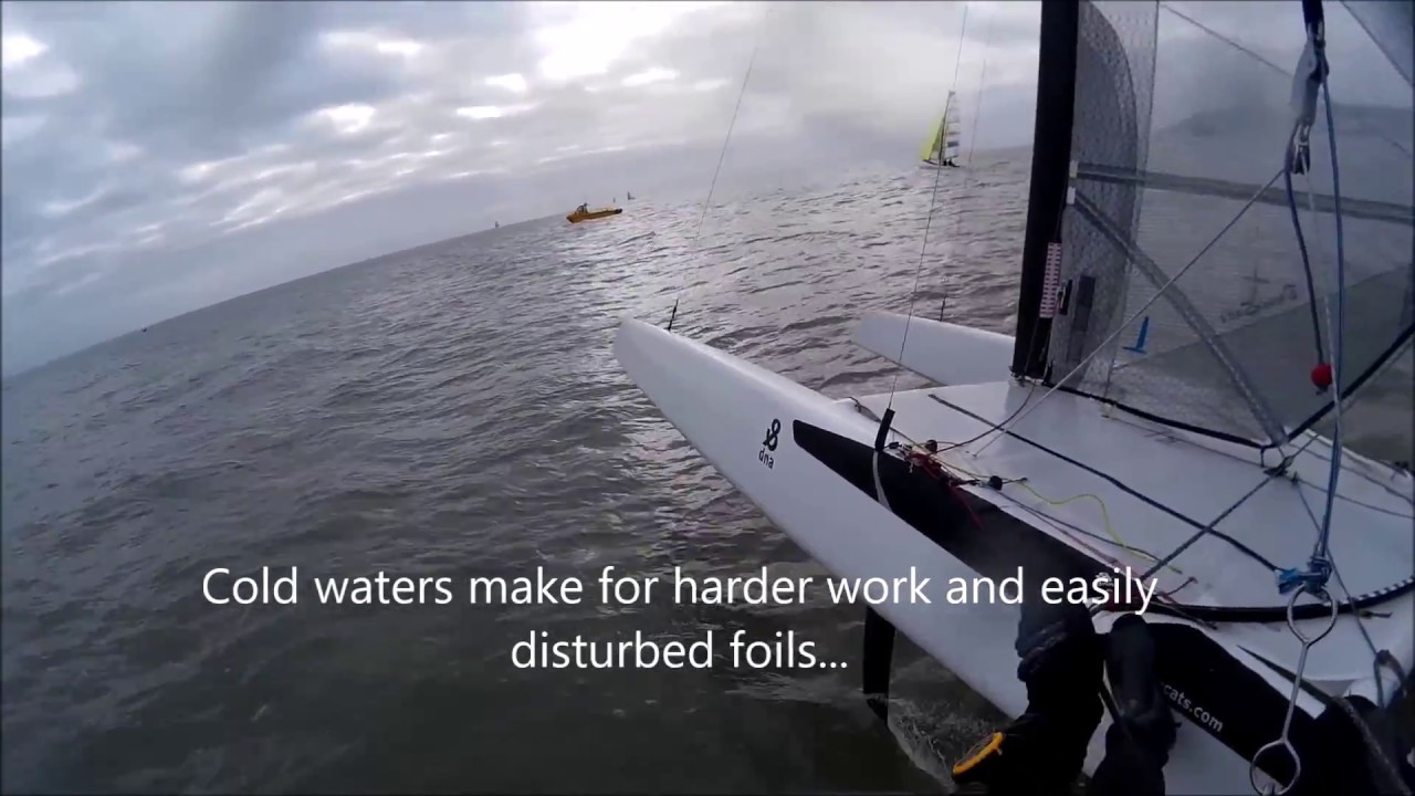 A-class Learning to foil in waves