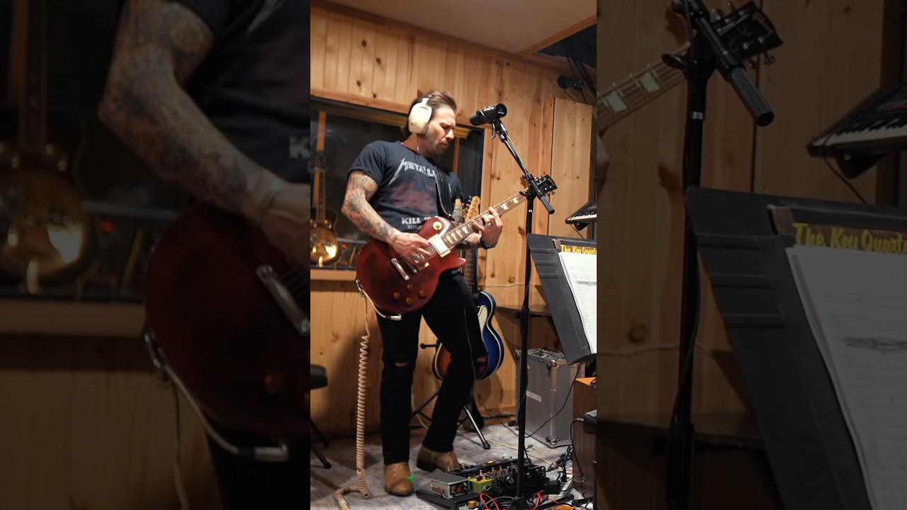 Tracking 3 Songs in 1 Day | Saxman Studios BTS | Country Rock Album in the Works